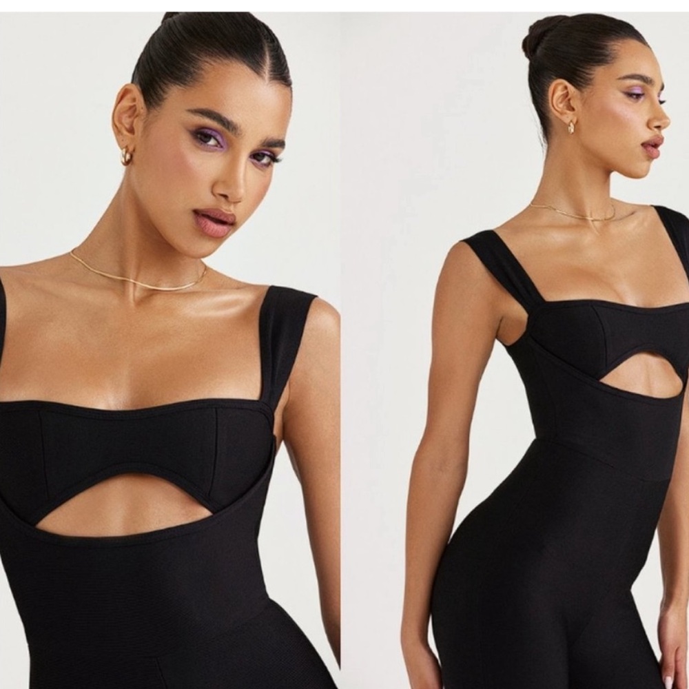 House  Of CB London Yasmeen Bandage Jumpsuit.